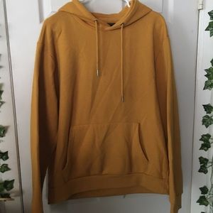 💚Bright yellow forever 21 hoodie